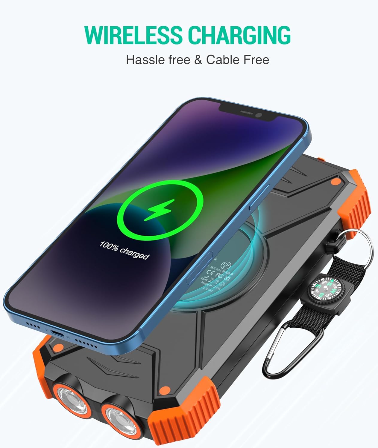 Rivanta Solar-Powerbank Emergency Powerbank IPX4 | Bowlift