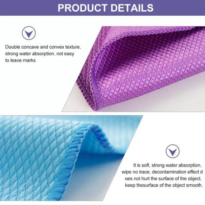 Fish Scale Microfiber Cloth Polishing Cleaning Cloth Set of 5 Pieces | Karnz