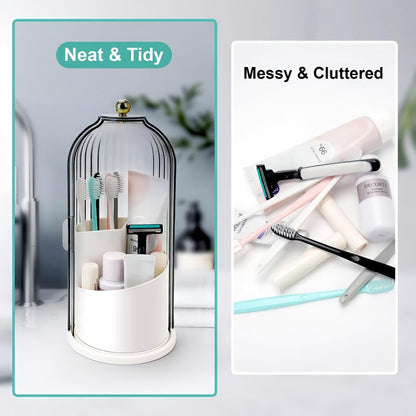 Skanto | Sliding Toothbrush Holder Storage Box
