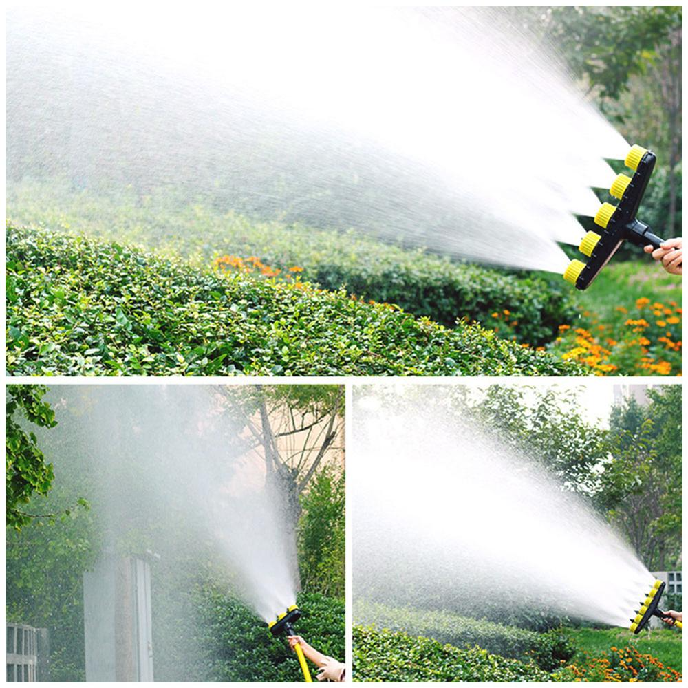 BowLift | Multifunctional garden spray nozzle with 3 and 5 hole settings - for watering and garden care