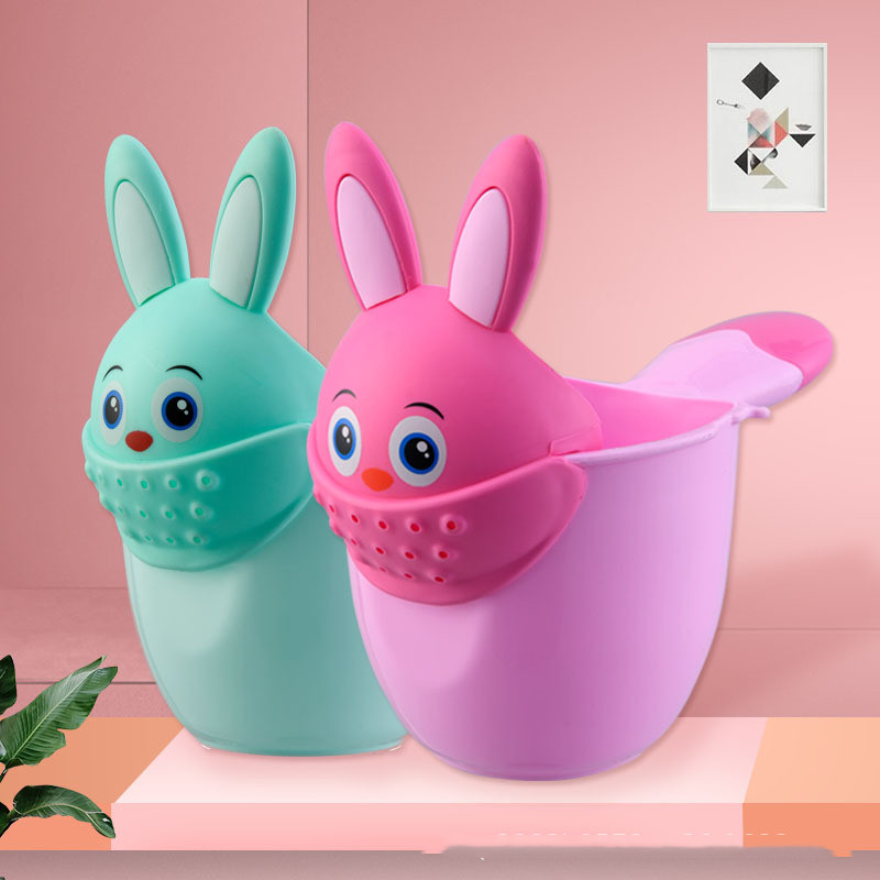 BowLift | Kids Shampoo Rinse Cup – Bunny Shampoo Head Washer for Kids