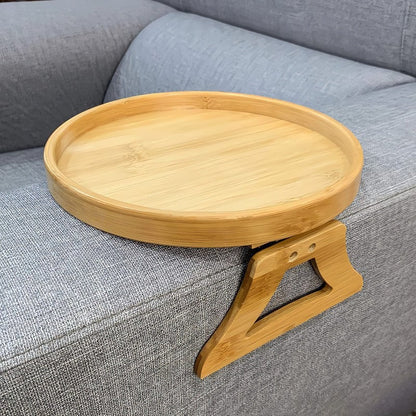 Skanto | Wooden Sofa Armrest Side Table