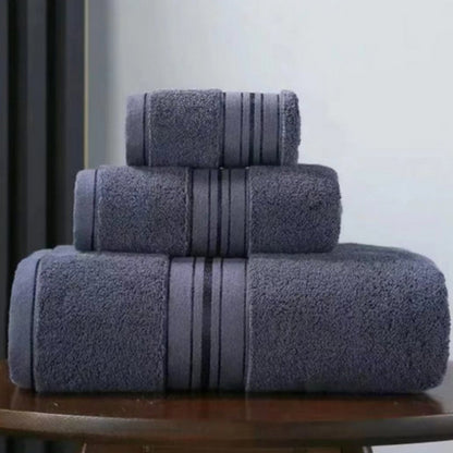 Skanto | LuxeCloud Egyptian Cotton Towel Set for Soft Comfort