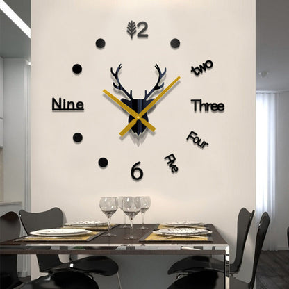 3D Creative Acrylic Hanging Clock | Bowlift