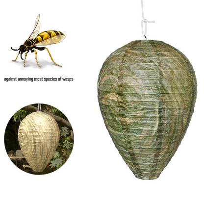 BowLift | Wasp Nest Defense Lamp – Hanging Protection Net Against Wasps and Insects