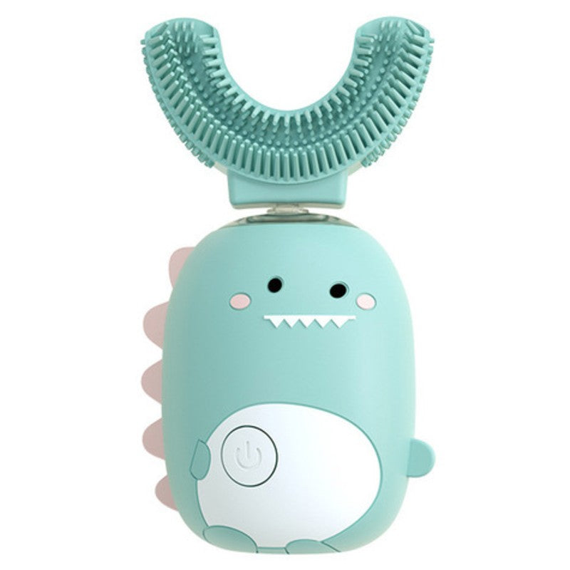Skanto Skanto | Kids' U-Shape 360° Electric Ultrasonic Toothbrush, with Light Therapy, Rechargeable & Waterproof Design, for 3-9 Year Olds