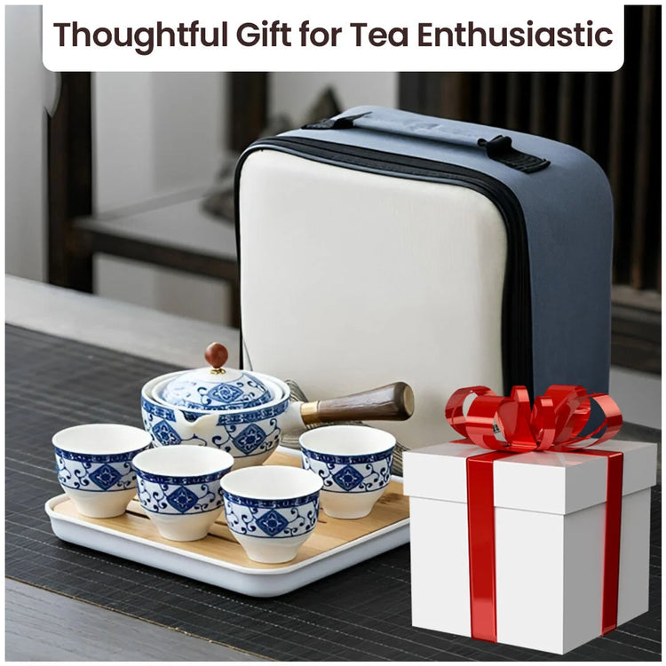Skanto | Porcelain Gongfu Teaset – Timeless Elegance, Perfect Tea Experience