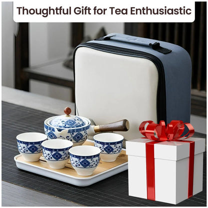 Skanto | Porcelain Gongfu Teaset – Timeless Elegance, Perfect Tea Experience