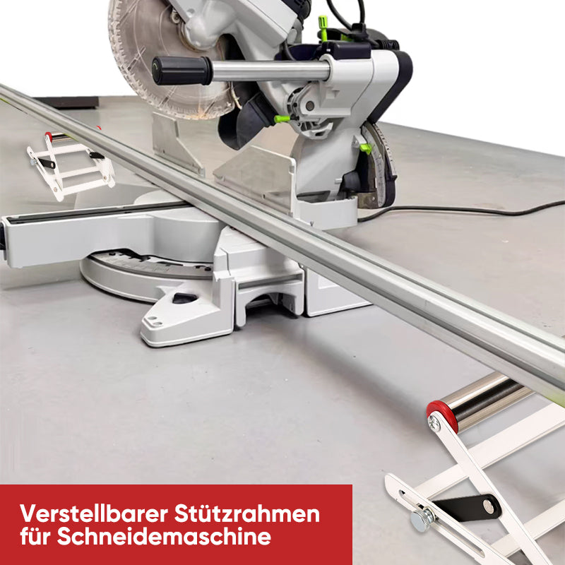 Adjustable support frame for cutting machines | Karnz