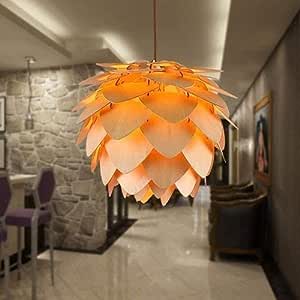 Skanto | Handmade Pinecone Wood Pendant Lamp