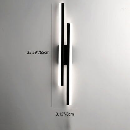Skanto | LuxLine Modern LED Wall Lamp | Minimalist Design | Iron & Acrylic | Dimmable Light