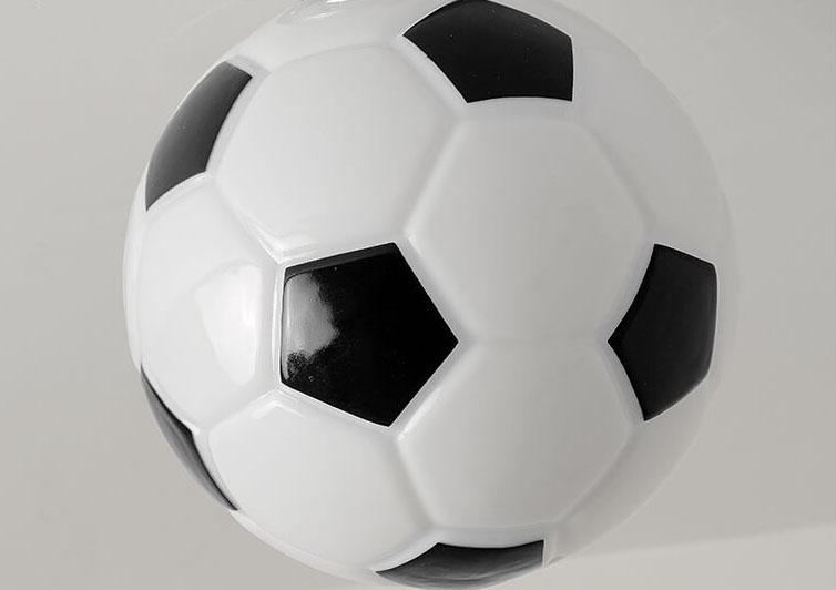 Skanto | SportLume Creative Ceiling Light | Basketball & Soccer Design | Semi-Flush Mount | Glass Lamp