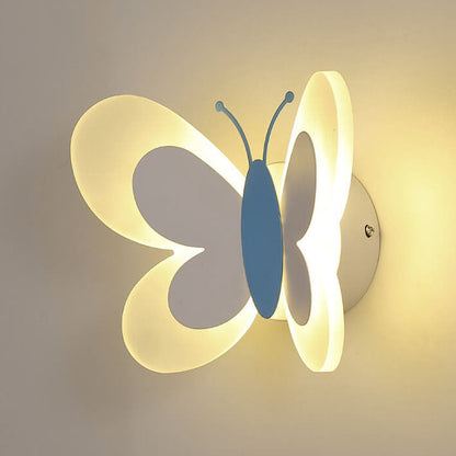 Skanto | LuminoArt – Butterfly-Shaped Creative LED Wall Lamp with 1 Light in Acrylic