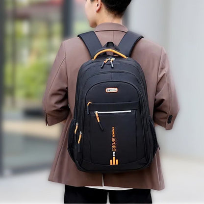 Modern waterproof Oxford backpack for men