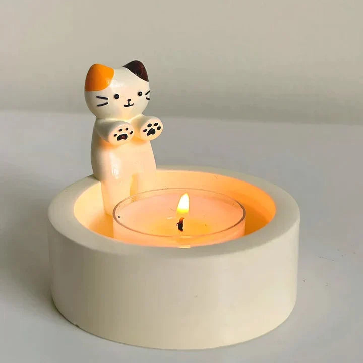 Skanto | Cute Cat Candle Holders