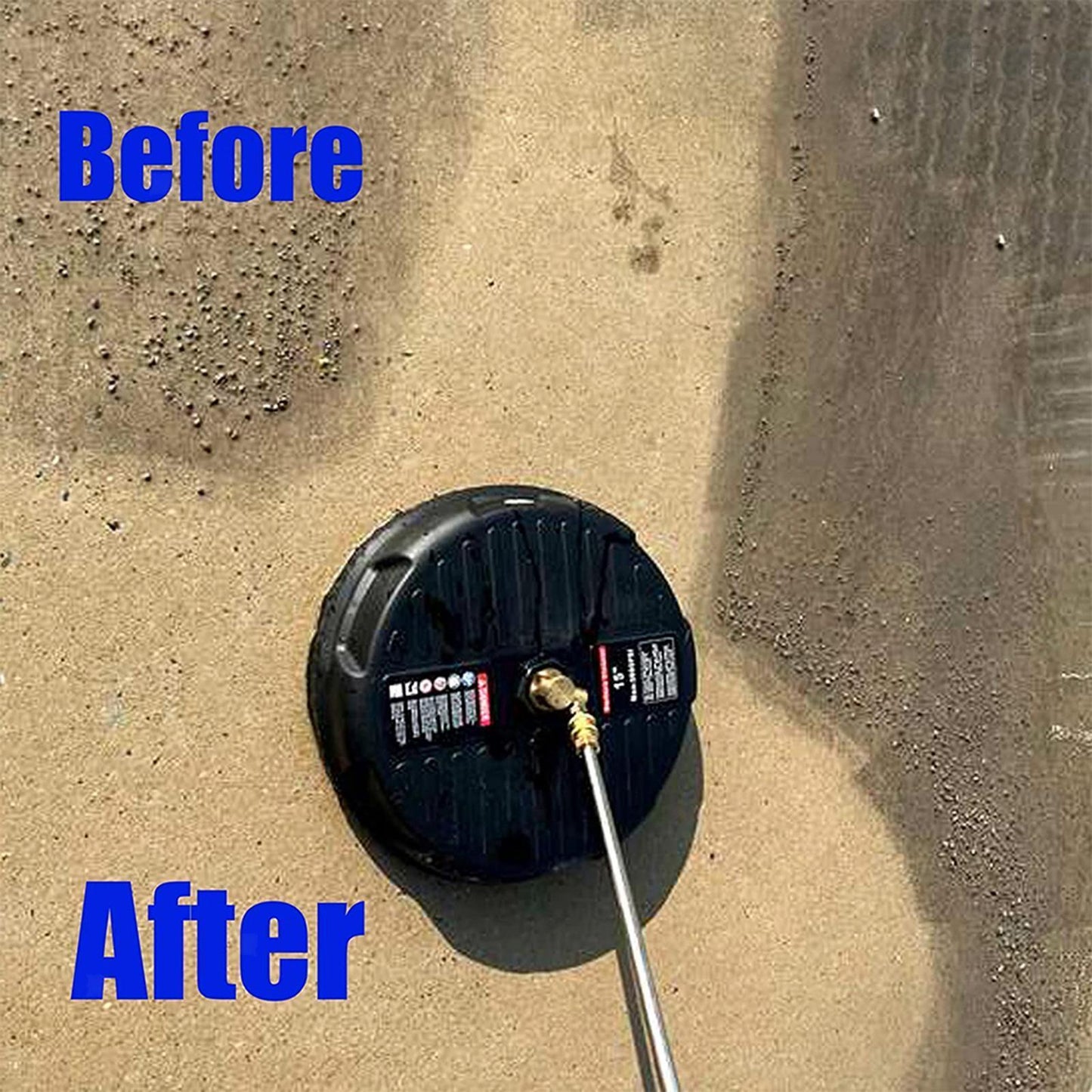 15 INCH SURFACE CLEANER PRESSURE WASHER - EASY INSTANT SETUP Bowlift