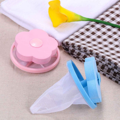 Washing machine mesh filter bag for fur & lint pet hair remover