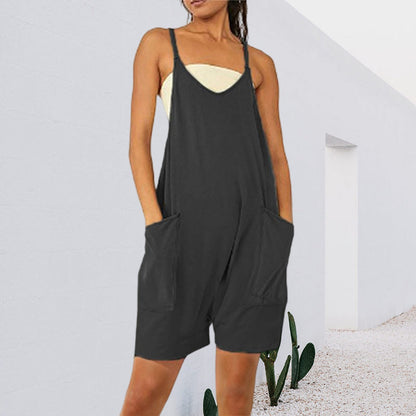 Sleeveless Dress with Pockets | Skanto