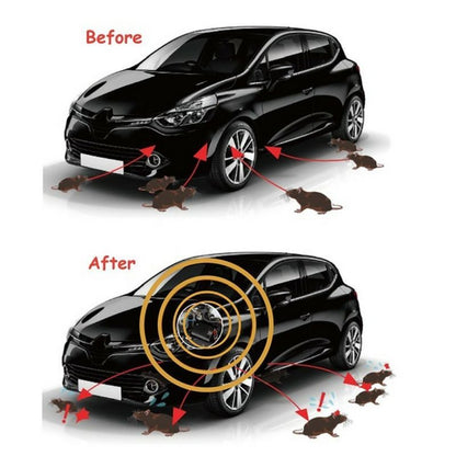 BowLift | Ultrasonic Car Mice Repeller | Portable. Self-Powered & Effective for Vehicle Protection Against Rodents
