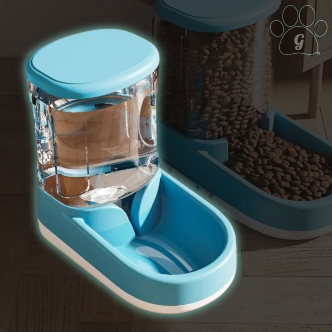 PET 3.8L Automatic Gravity Pet Food Dispenser or Water Dispenser
