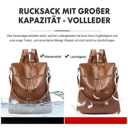 Skanto | Large Capacity Backpack - Full Leather