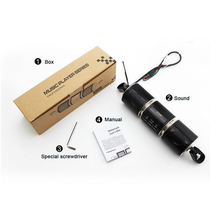 BowLift | Motorcycle Bluetooth Speaker Motorbike Handle Bar Waterproof Player