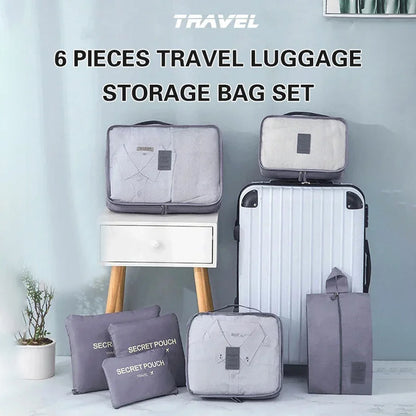 Skanto | Set of 7 Travel Storage Bags