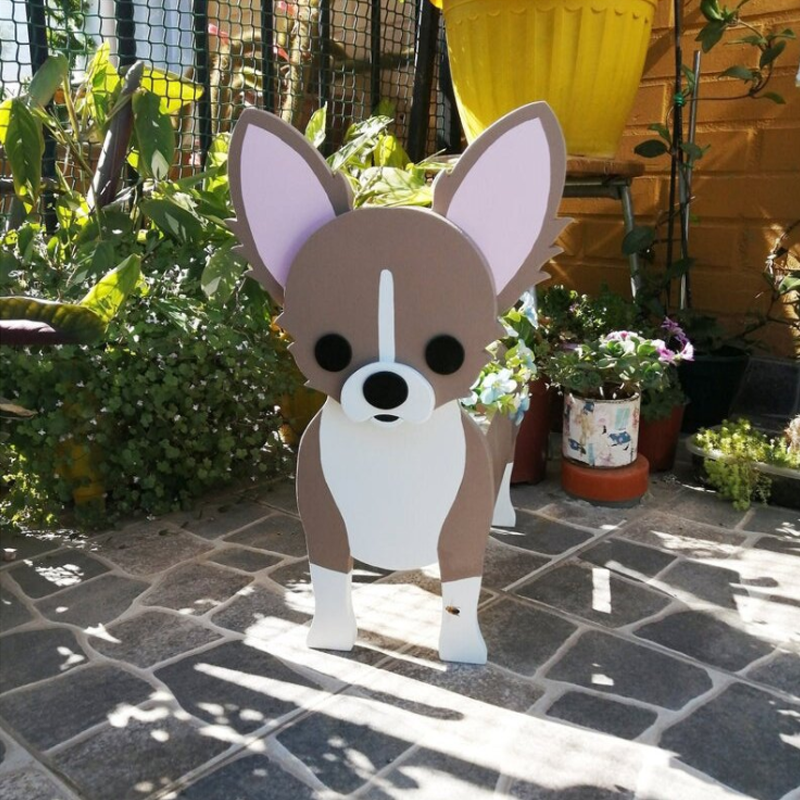 Cute animal flower pot