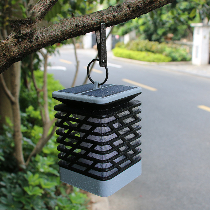 Skanto | Solar-Powered LED Garden Lantern with Ribbed Design – Decorative Outdoor Lighting for Garden