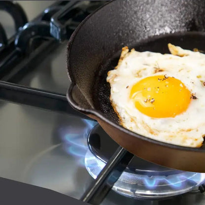 Skanto | Black Cast Iron Frying Pan