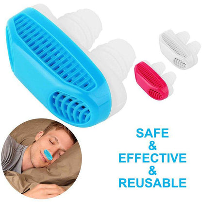 Micro CPAP Anti-Snoring Electronic Device