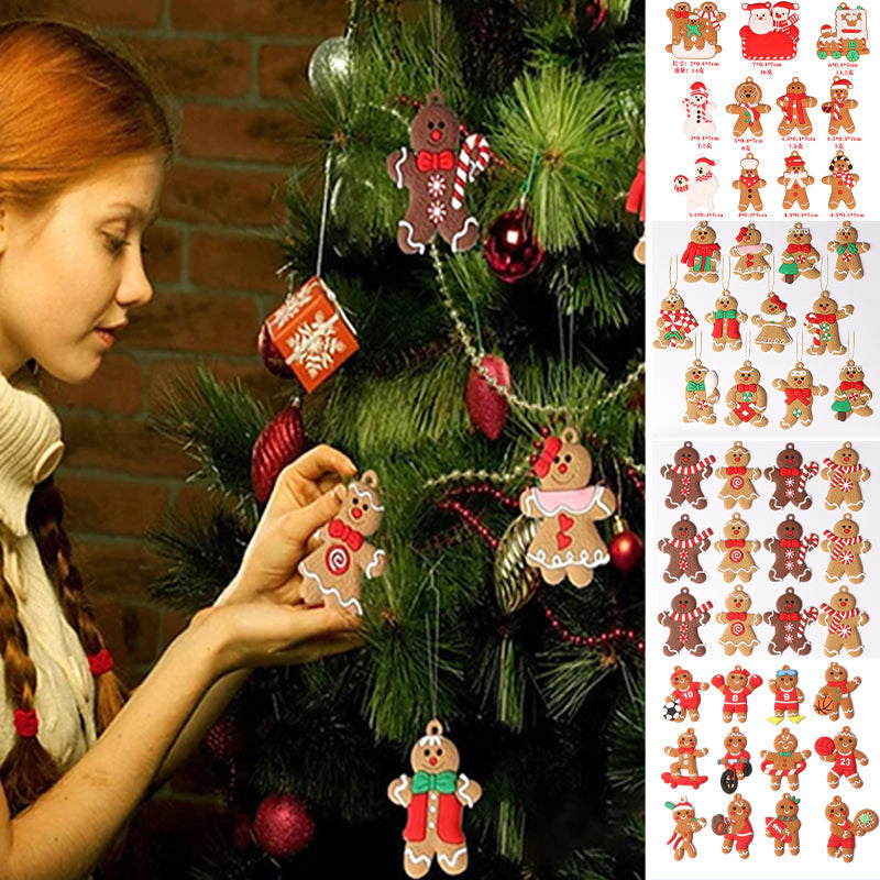 Skanto | Gingerbread Man Christmas Tree Ornament