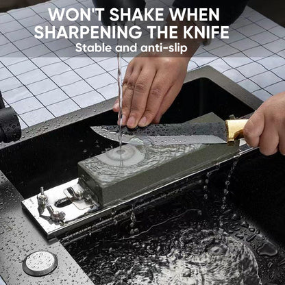 BowLift | Adjustable Water Tank Sharpening Stone Fixed Rack