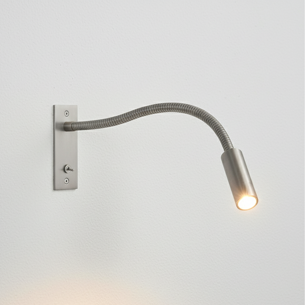Adjustable Metal Reading Wall Sconce