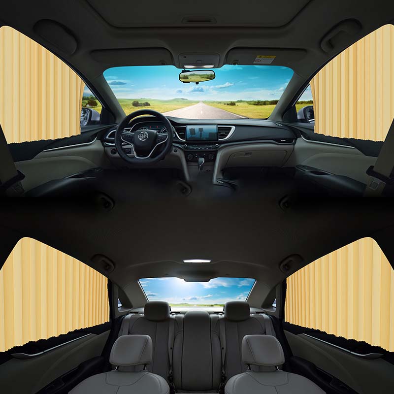 BowLift | Magnetic Car Sunshades (2/4 pieces)