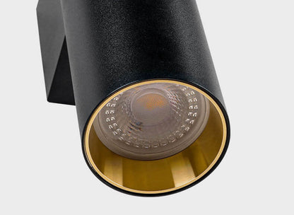 Aluminum Cylinder Wall Lamp – 2 Light