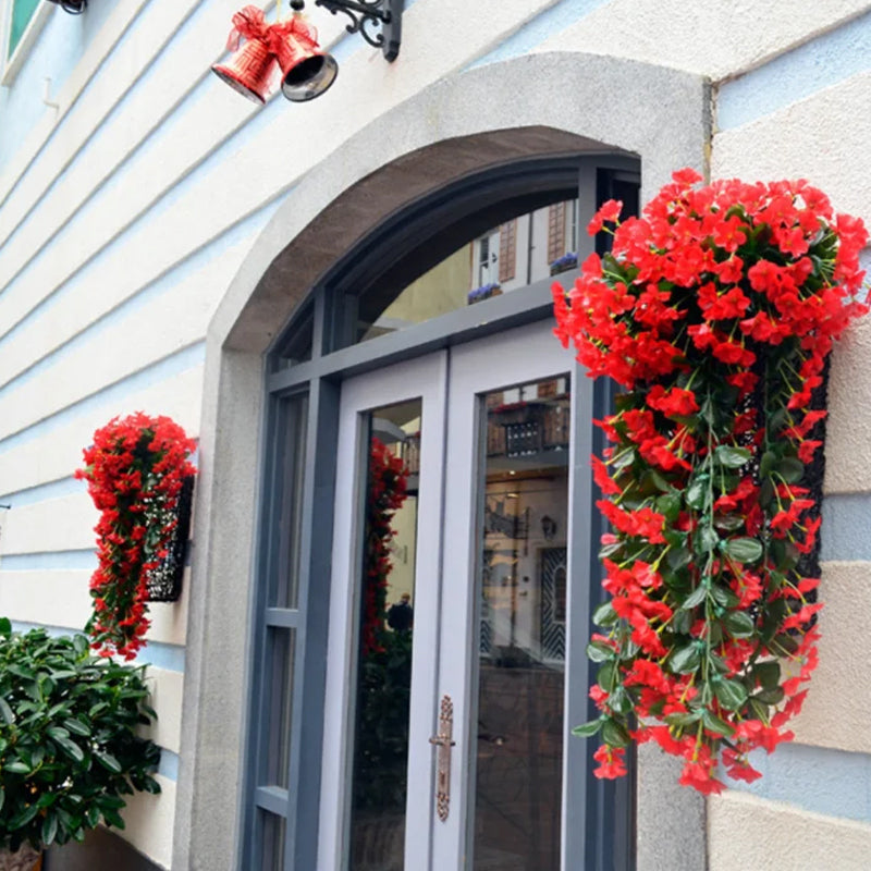 BowLift | Simulated Violet Hanging Basket