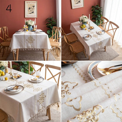 Kalsten | Sorella Luxe Embroidered Tablecloth