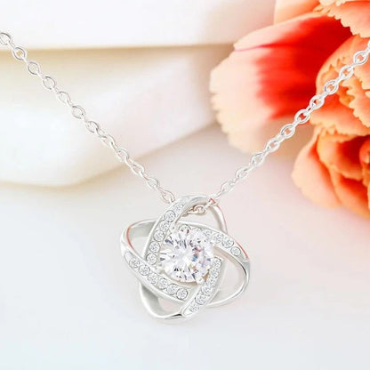 Skanto | To My Dear Daughter Knot Necklace