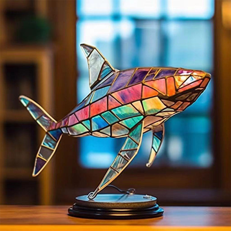 Wildlife Art with Base Wild Animal Desktop Decorations | Bowlift