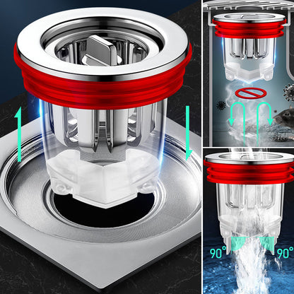 BowLift | Magnetic odor-neutralizing floor drain core