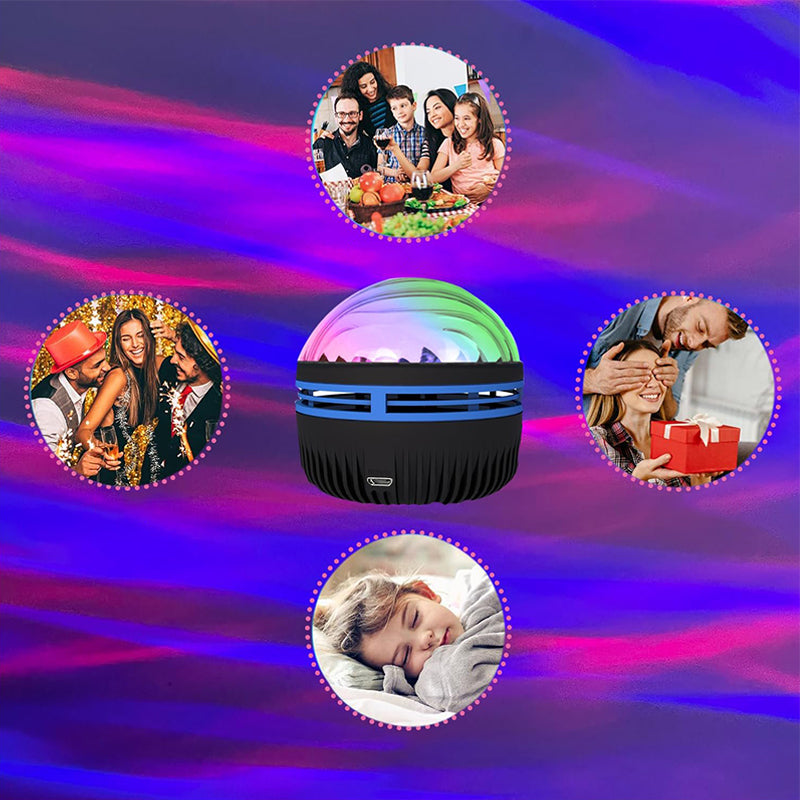 2 in 1 Northern Lights and Ocean Waves Projector | Karnz