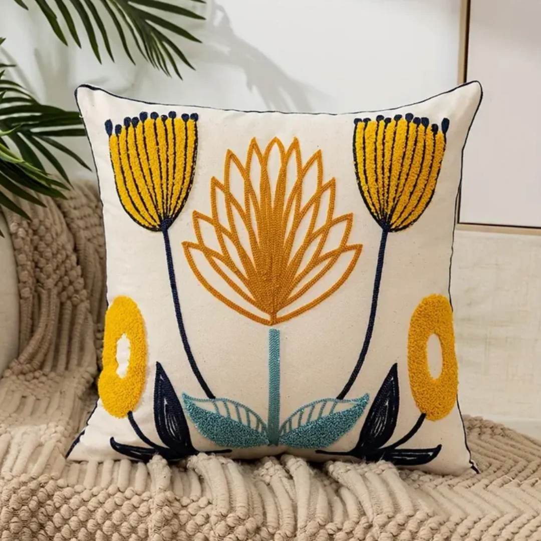 Skanto Skanto | Floral Cushion w/ Filling 45x45 cm Cotton Polyester