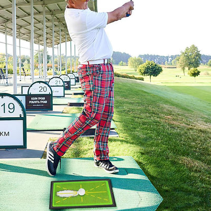 Golf Swing Tracker Mat - Use at Home or Park Bowlift