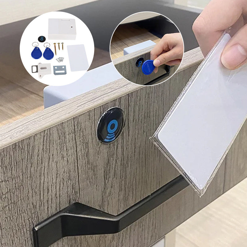 Electronic Cabinet Lock DIY for Wooden Drawer Cabinet | Karnz