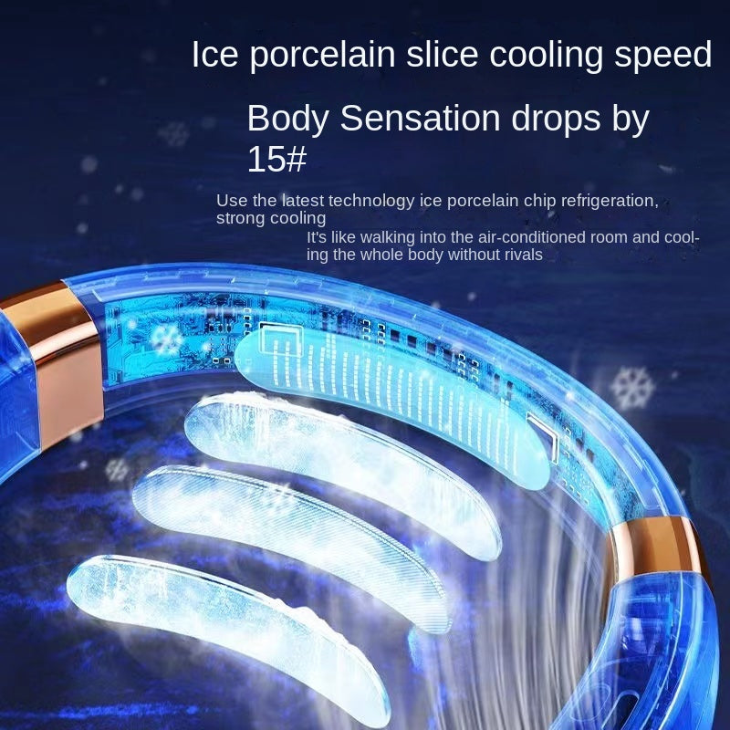 Skanto | Digital Display Portable Neck Fan