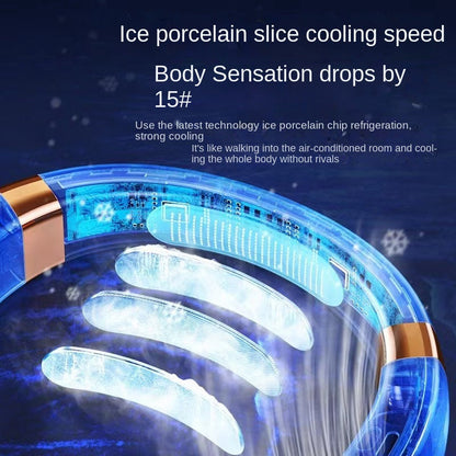 Skanto | Digital Display Portable Neck Fan