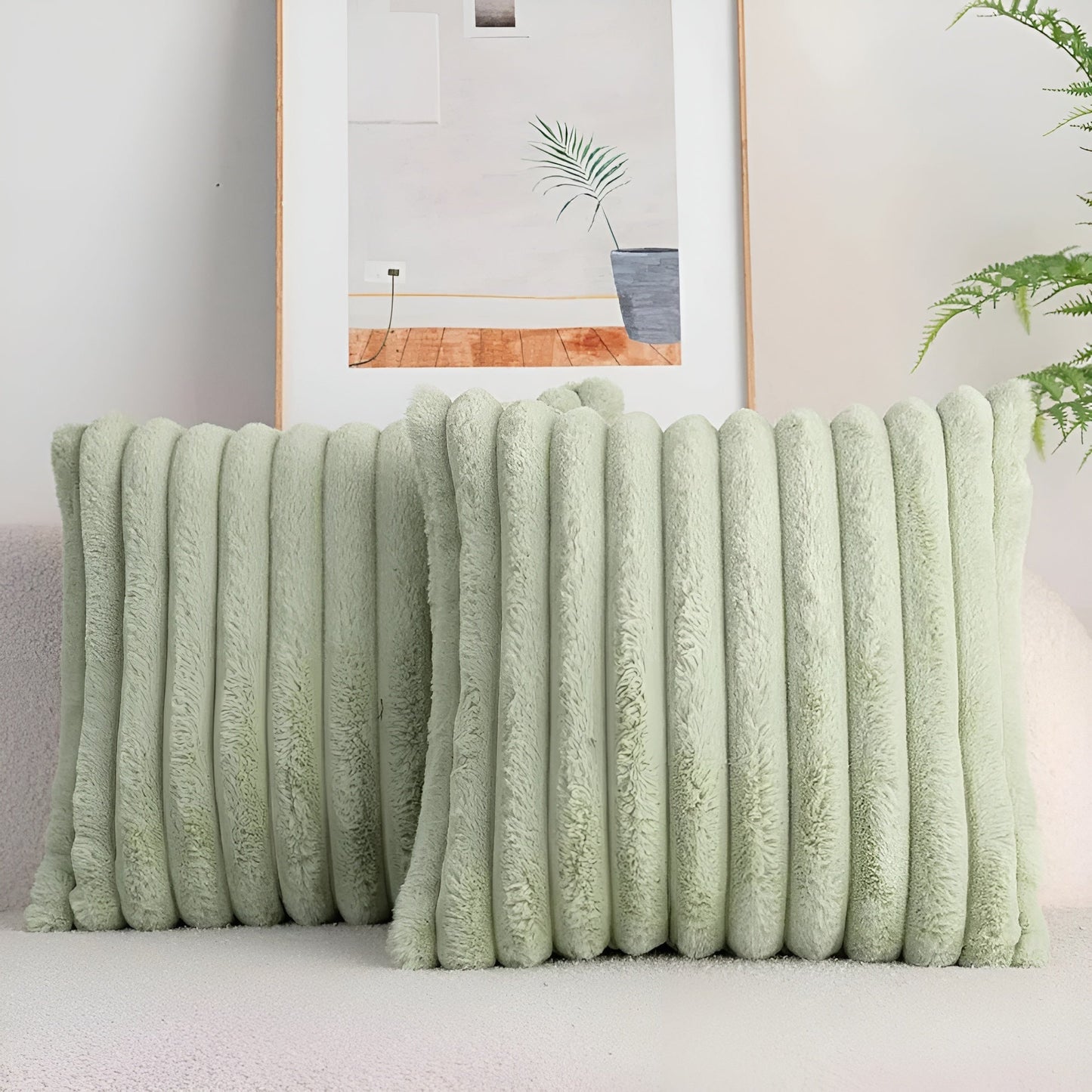 Soft decorative cushion cover – cozy and comfortable | Ideal for sofa and bed | Karnz
