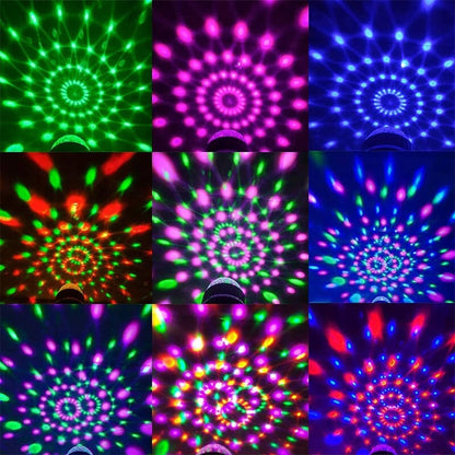 LED Disco Ball Colorful Rotating Light Bulb | Brehn