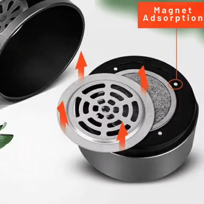 Skanto | Portable Smokeless Ashtray with HEPA Filter and USB Battery